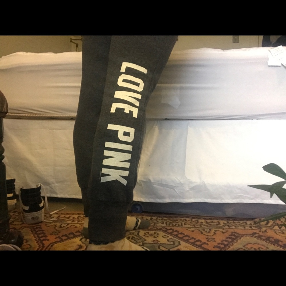PINK cotton sweats